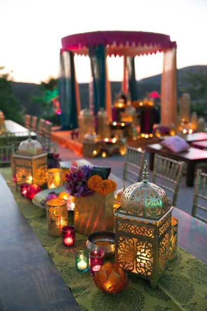 Dome Shaped Latern Wedding Decor