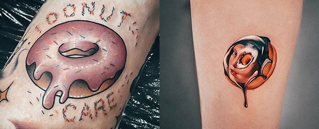 Top 100 Best Donut Tattoos For Women – Doughnut Design Ideas