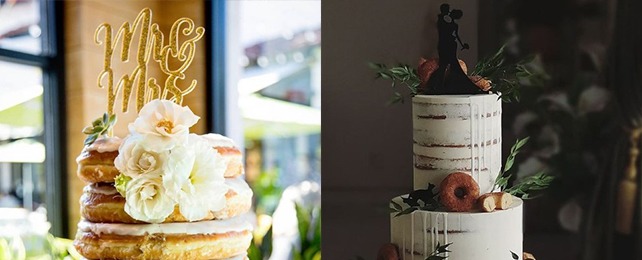 Top 70 Best Donut Wedding Cake Designs – Glazed Pastry Cake Ideas