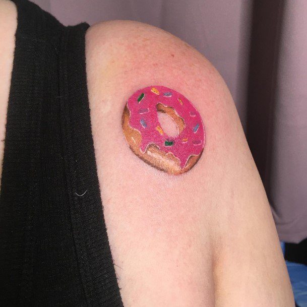 Donut Womens Tattoo Ideas