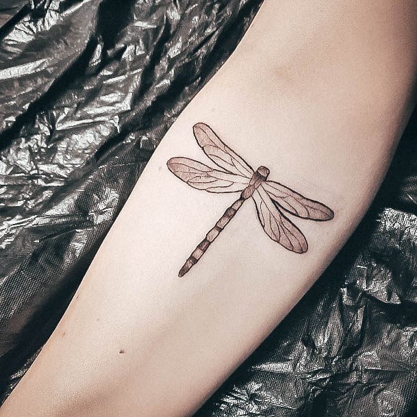 Dragonfly Female Tattoo Designs