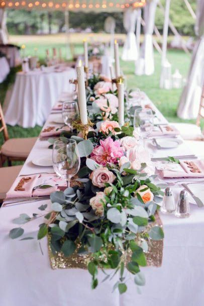 Dreamy August Wedding Flowers