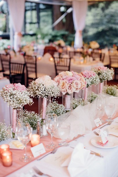 Dreamy Pink June Wedding Flowers