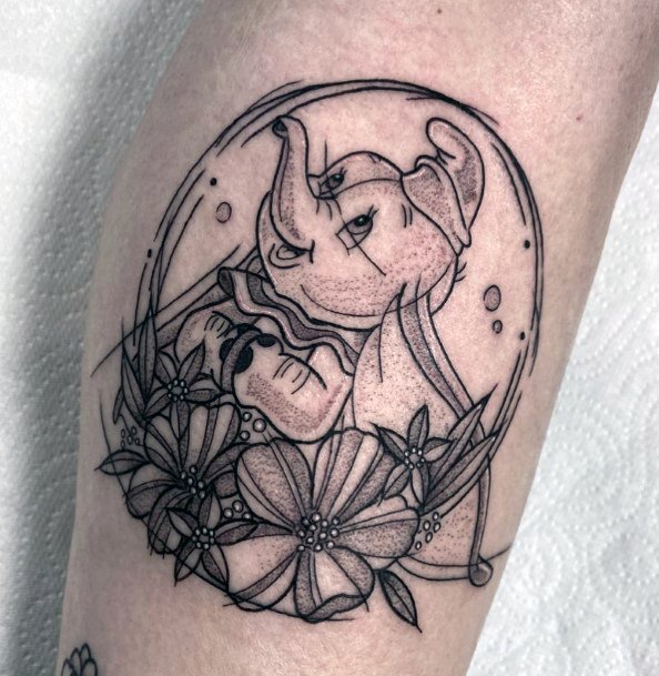 Dumbo Tattoo Feminine Designs