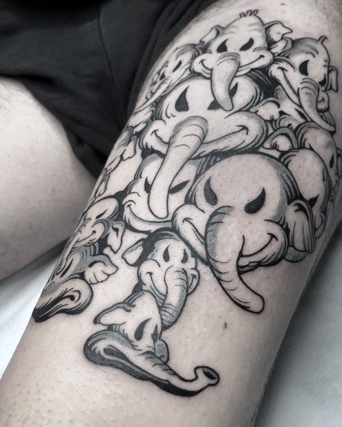 Dumbo Tattoos For Girls