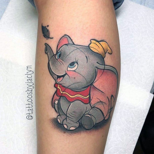 Dumbo Womens Tattoo Designs