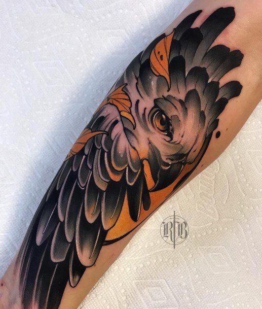 Eagle Female Tattoo Designs Neo Traditional