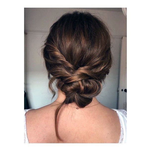 Easy Twisted Chignon Bun