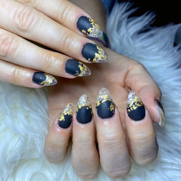 Top 60 Best Black and Gold Nails for Women – Chic Design Ideas