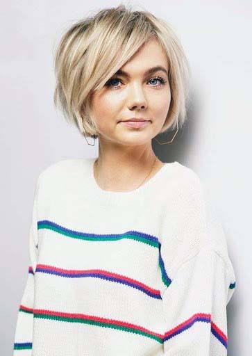 Edgy Blonde Hairstyle For Girls Spring Choppy Bob With Layers