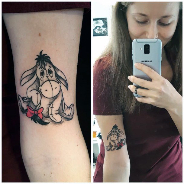 Eeyore Female Tattoo Designs