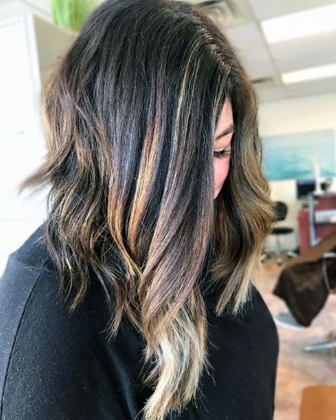 Effortless Womens And Girls Balayage For That Mysterious Stunning Spy Look