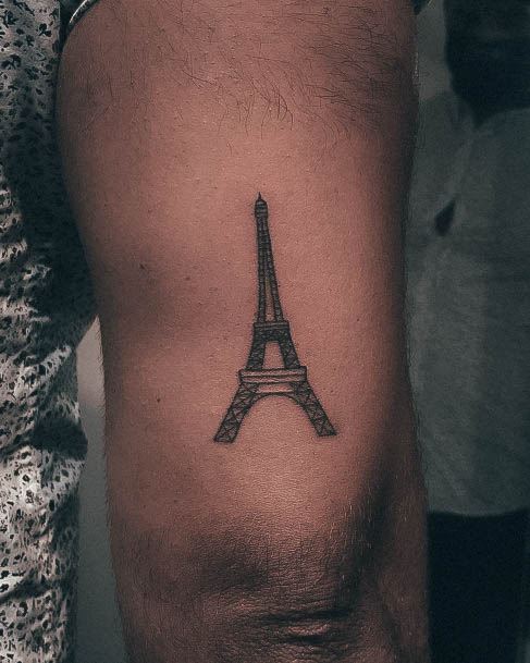 Eiffel Tower Tattoo Design Inspiration For Women