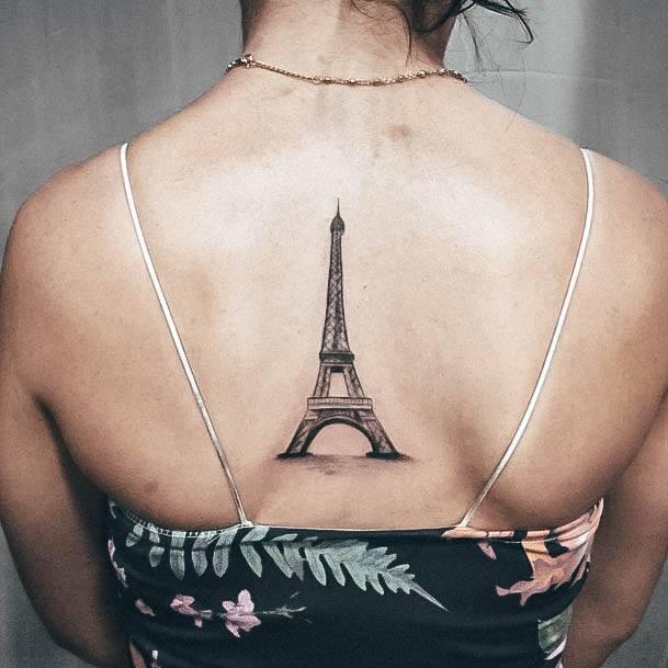 Eiffel Tower Tattoo Feminine Designs