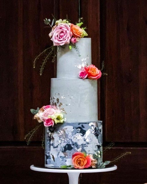 Elaborate Buttercream Wedding Cake