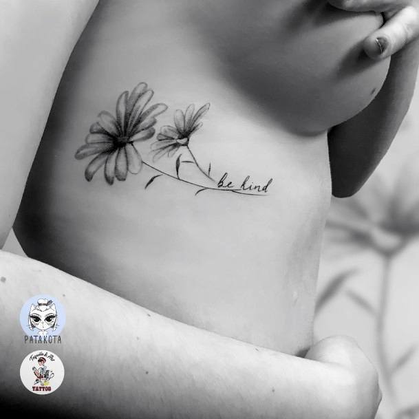 Elaborate Styles For Womens Be Kind Tattoo