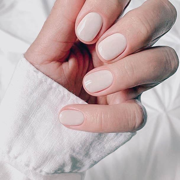 Elaborate Styles For Womens Beige Nail