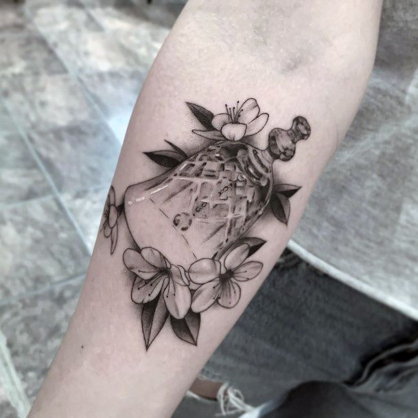 Elaborate Styles For Womens Bell Tattoo