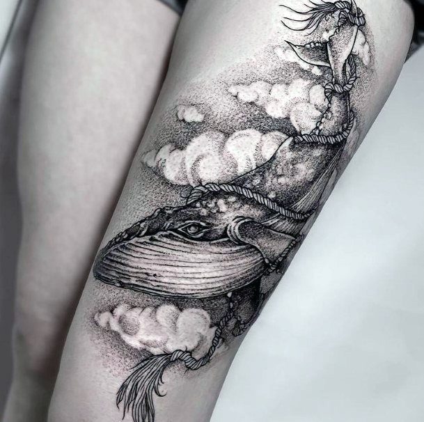 Elaborate Styles For Womens Black Ink Tattoo