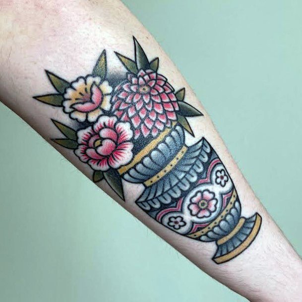 Elaborate Styles For Womens Chrysanthemum Tattoo