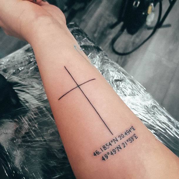 Elaborate Styles For Womens Coordinates Tattoo