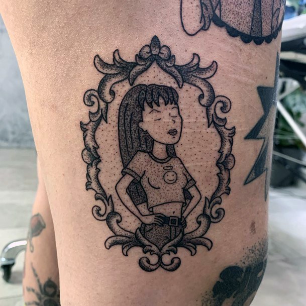 Elaborate Styles For Womens Daria Tattoo