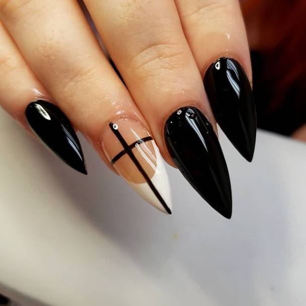 Elaborate Styles For Womens Dark Nail