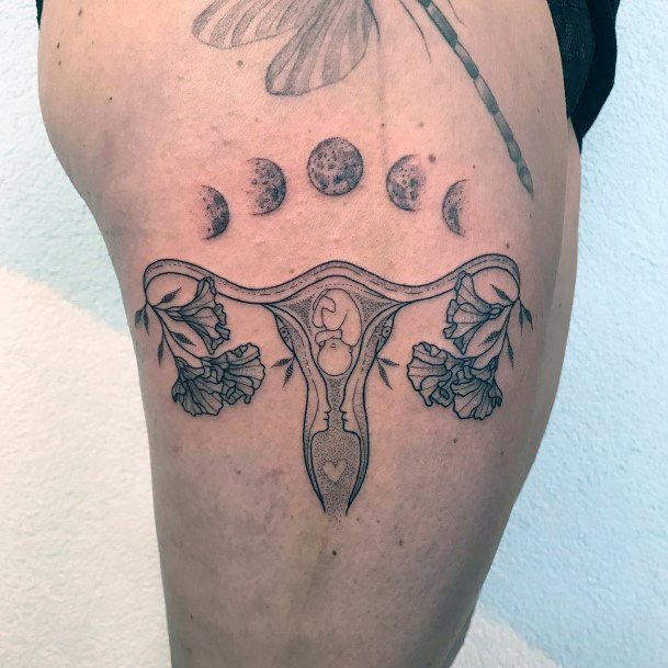 Elaborate Styles For Womens Girl Power Tattoo