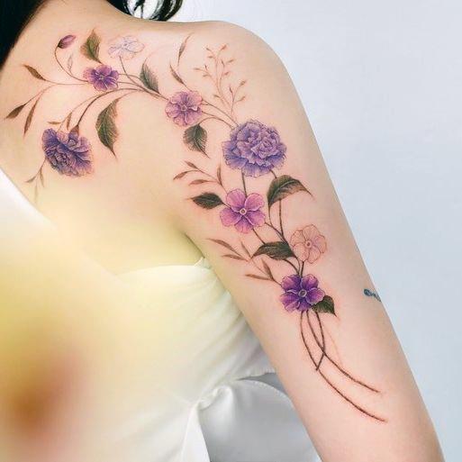 Elaborate Styles For Womens Girly Tattoo