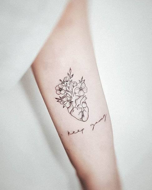 Elaborate Styles For Womens Love Tattoo