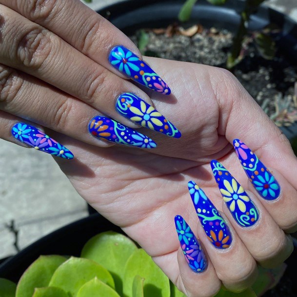 Top 100 Best Mexican Nails For Women Mexico Fingernail Design Ideas