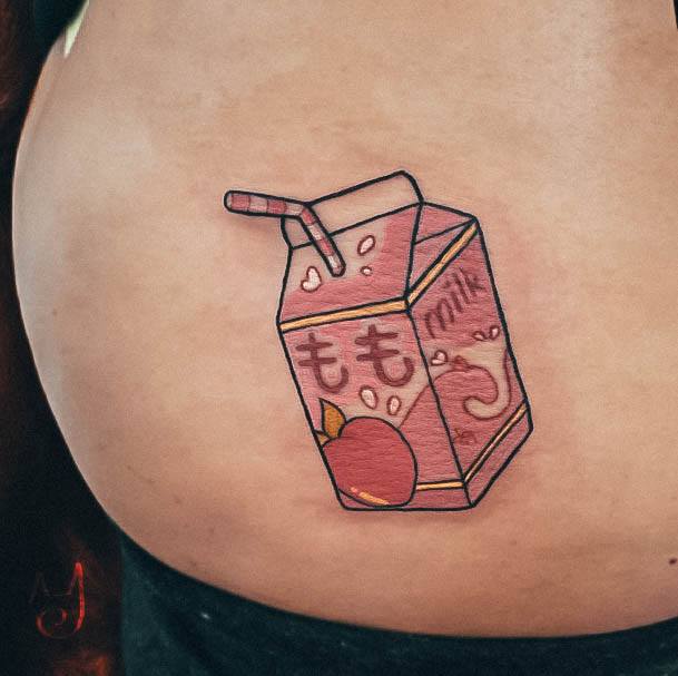 Elaborate Styles For Womens Milk Tattoo