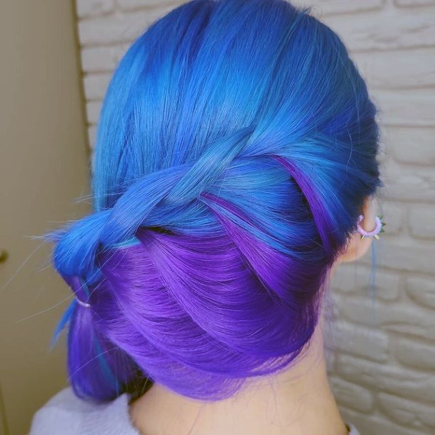 Elaborate Styles For Womens Neon Hairstyles