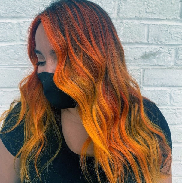 Elaborate Styles For Womens Orange Hairstyles