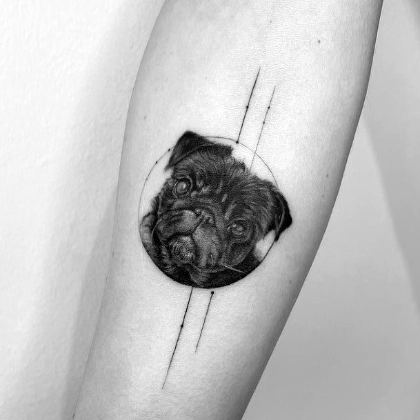 Elaborate Styles For Womens Pet Tattoo