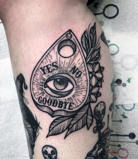 Elaborate Styles For Womens Planchette Tattoo