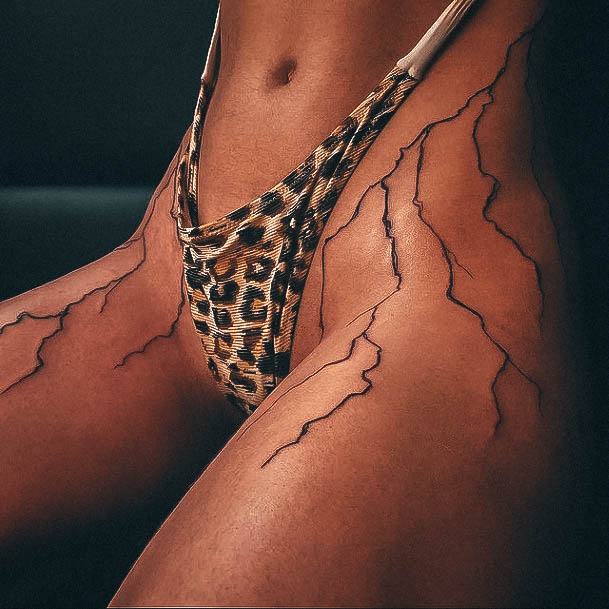 Elaborate Styles For Womens Side Tattoo