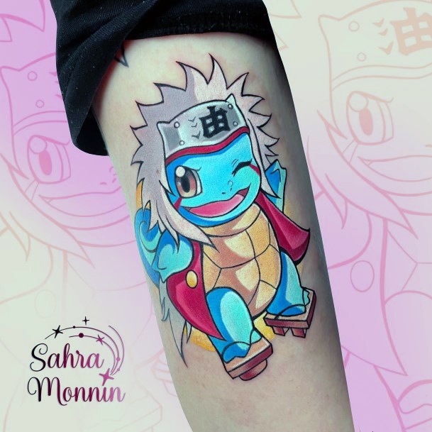 Elaborate Styles For Womens Squirtle Tattoo