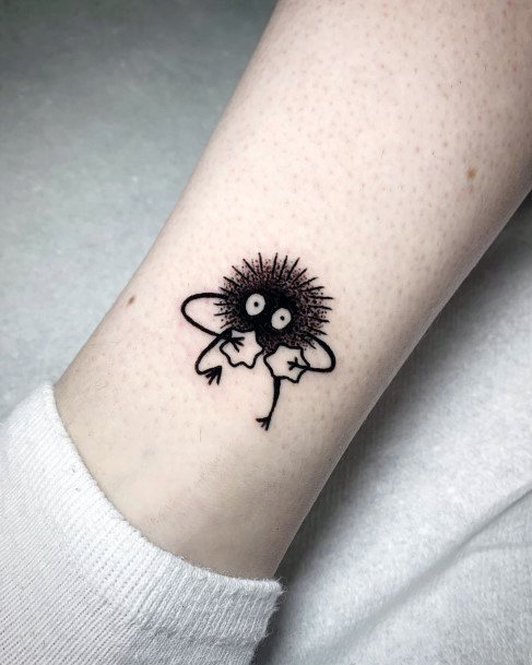 Elaborate Styles For Womens Susuwatari Tattoo