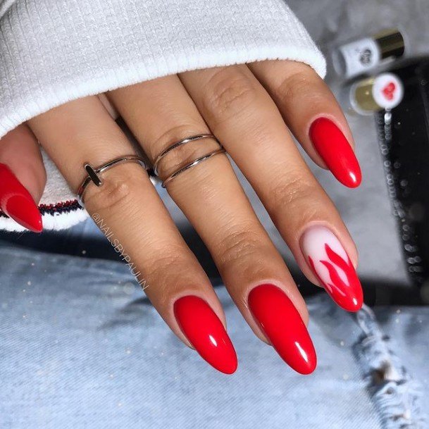 Elaborate Styles For Womens Valentines Day Nail