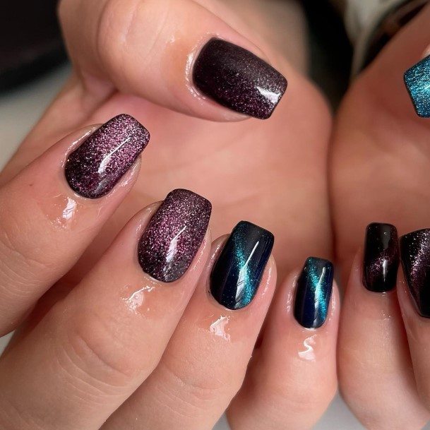 Elaborate Styles For Womens Velvet Nail