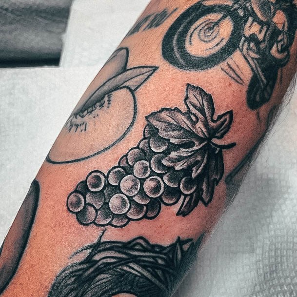 Elaborate Styles For Womens Wine Tattoo