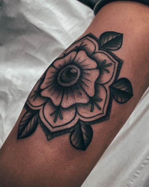 Elbow Tattoo Design Inspiration For Women