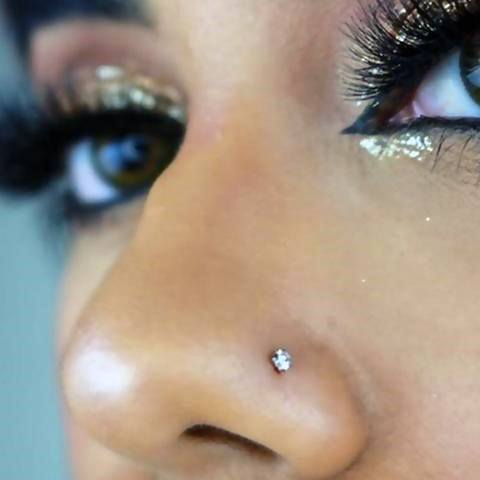 Elegant And Sexy Nose Piercing Idas For Girls