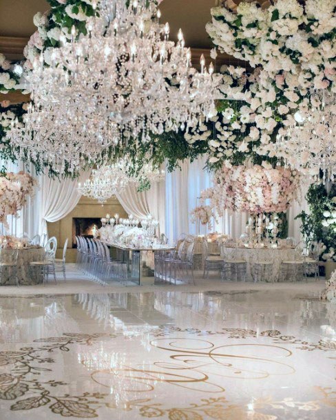 Elegant Ceiling Decor Wedding