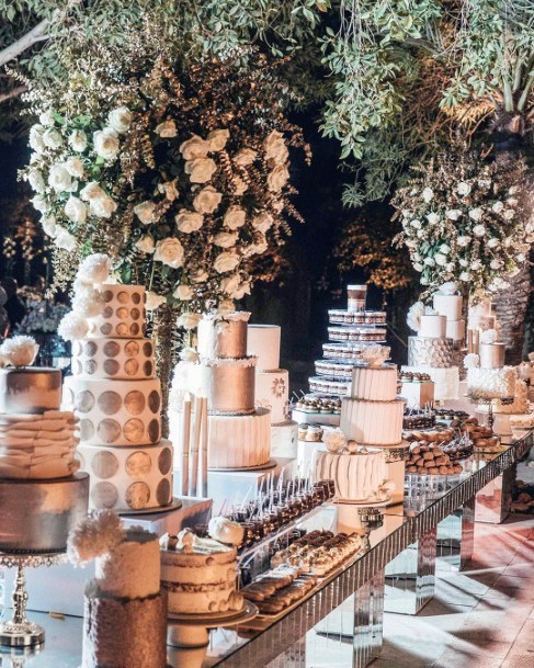 Elegant Desert Table Marvelous Wedding Table Inspiration Ideas