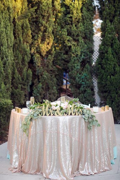 Elegant Sleek White Wedding Table Greenery Centerpiece Gorgeous Inspiration Ideas