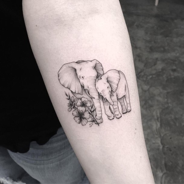 Top 40 Traditional and Realistic Elephant Tattoos  Inku Paw