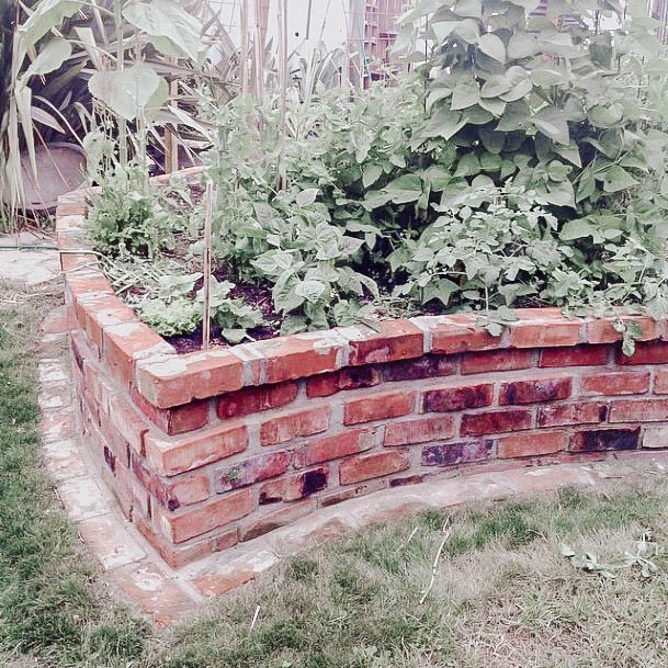 Elevanted Garden Bed Planters Brick