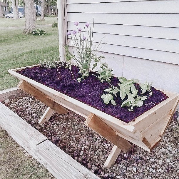 Elevated Garden Bed Box Ideas Inexpensive